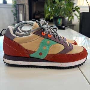Saucony Jazz 81 Trailian Pack Brown Sneakers S70512-1 Size 9